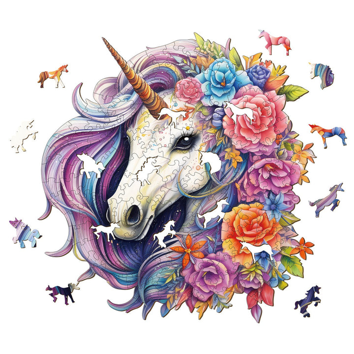 Gorgeous Unicorn- Wooden Jigsaw Puzzle