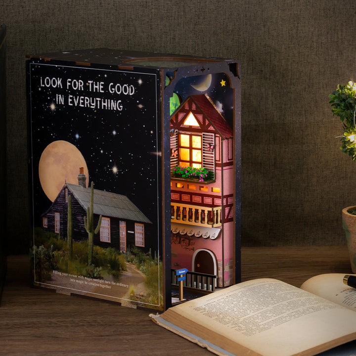 DIY Book Nook Kit (Dreamland Of Alsace）