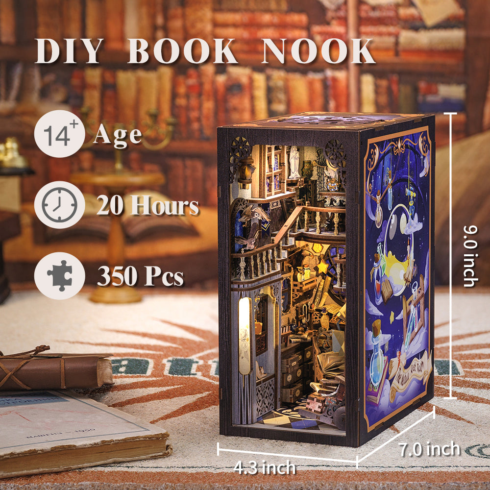 DIY Book Nook Kit（Nebula Common Room）
