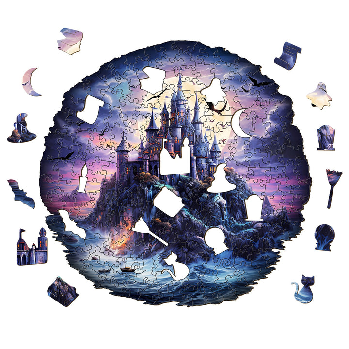 Mysterious Castle - Wooden Jigsaw Puzzle