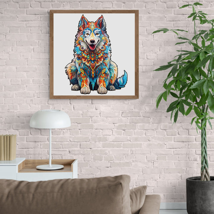 Alaskan Malamute - Wooden Jigsaw Puzzle