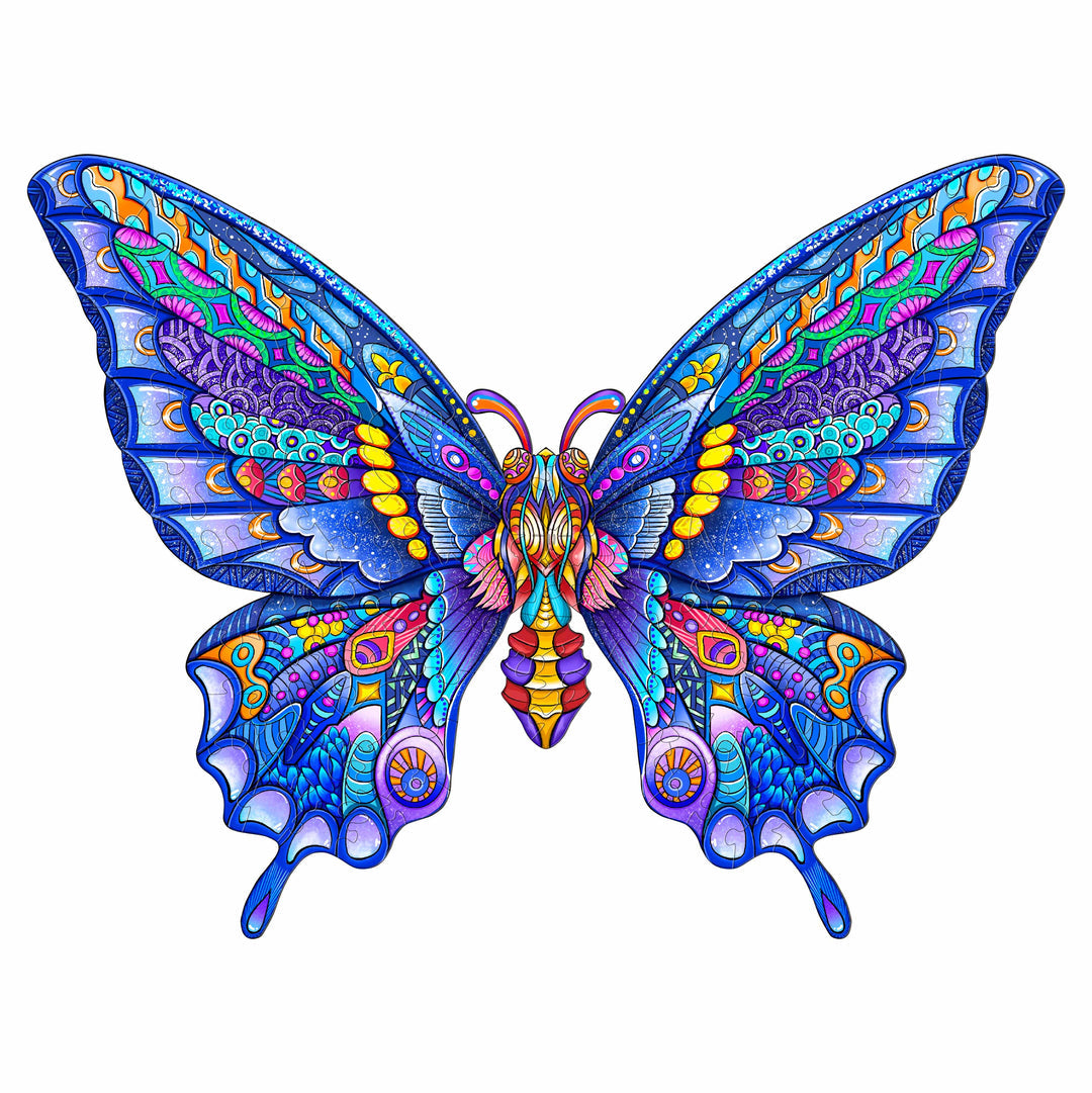 Charming Butterfly - Wooden Jigsaw Puzzle