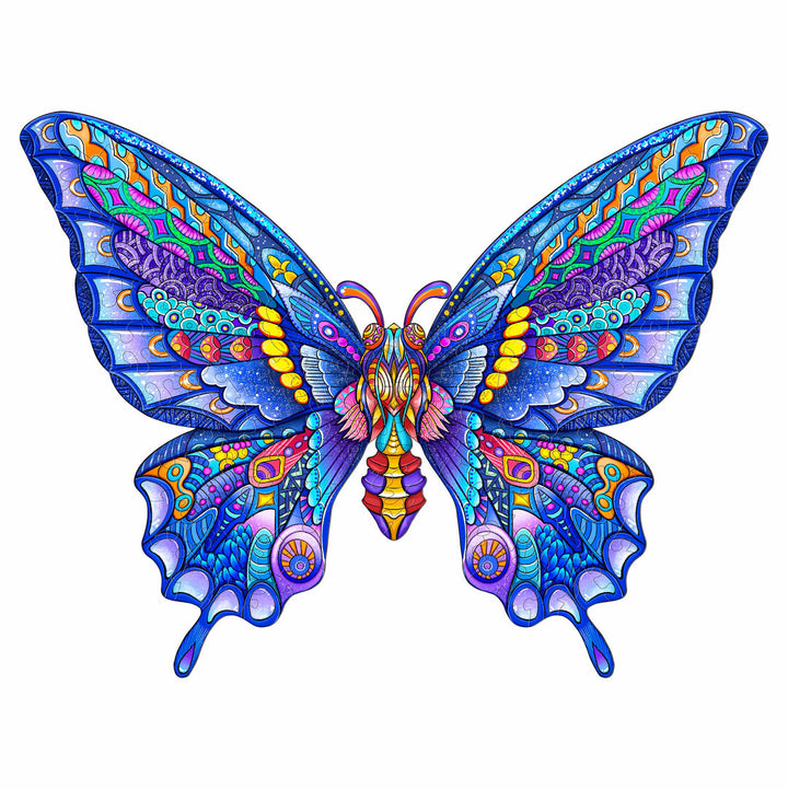 Charming Butterfly - Wooden Jigsaw Puzzle