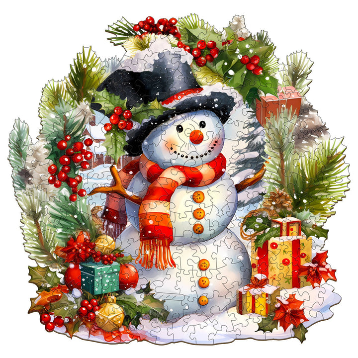 The Snowman - Wooden Jigsaw Puzzle