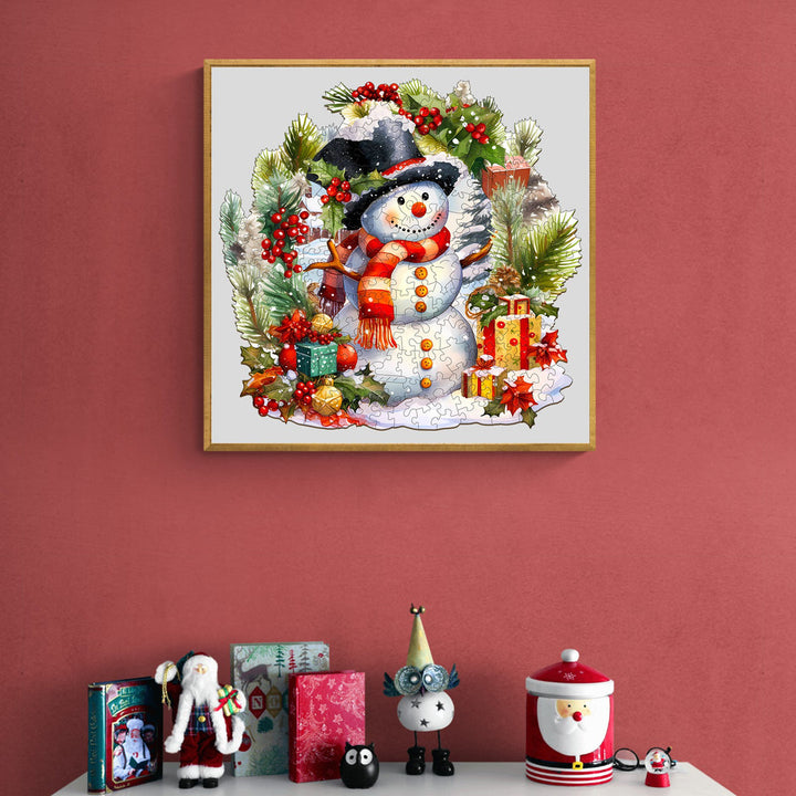 The Snowman - Wooden Jigsaw Puzzle