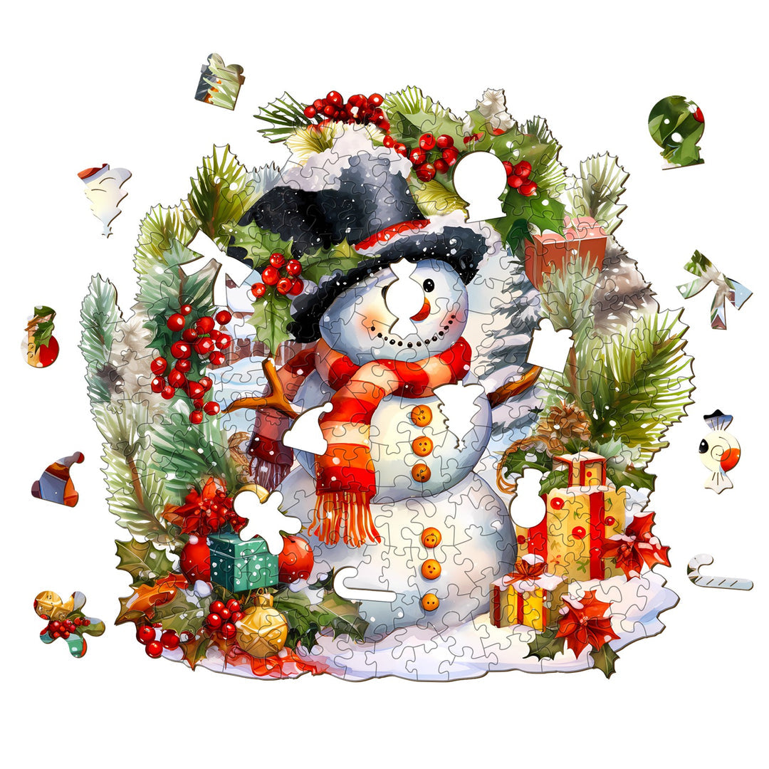 The Snowman - Wooden Jigsaw Puzzle