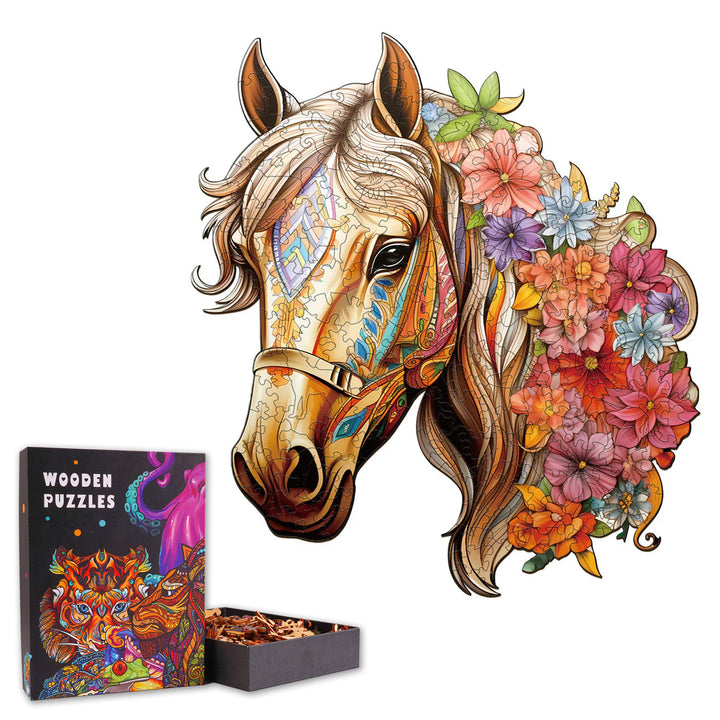 Gentle Horse - Wooden Jigsaw Puzzle