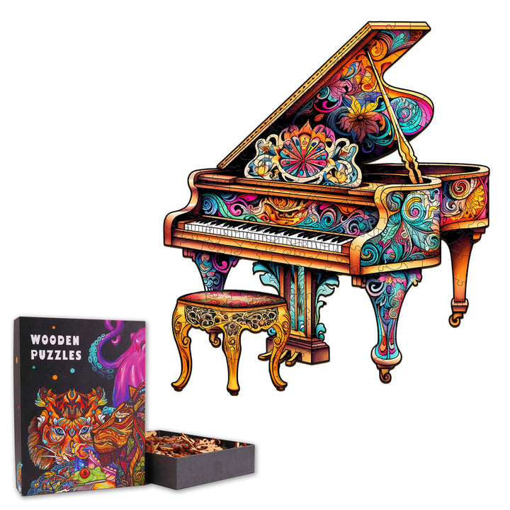 Gorgeous Piano - Wooden Jigsaw Puzzle