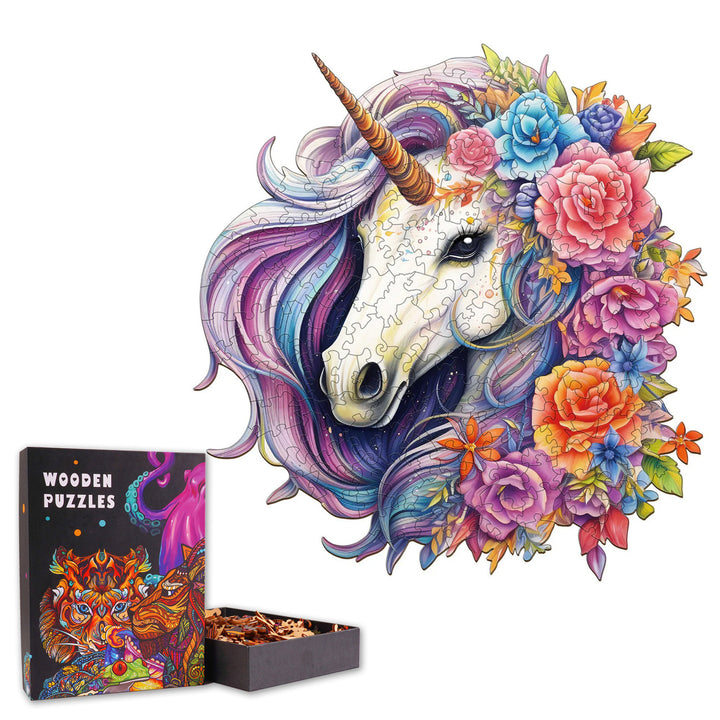 Gorgeous Unicorn- Wooden Jigsaw Puzzle