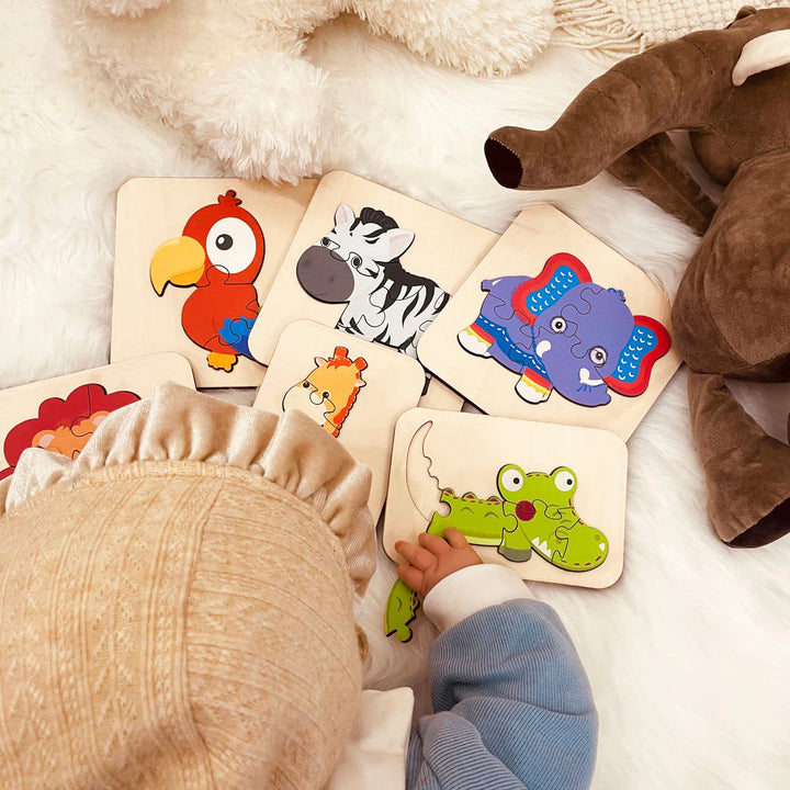 Happy Zoo Puzzle for Baby