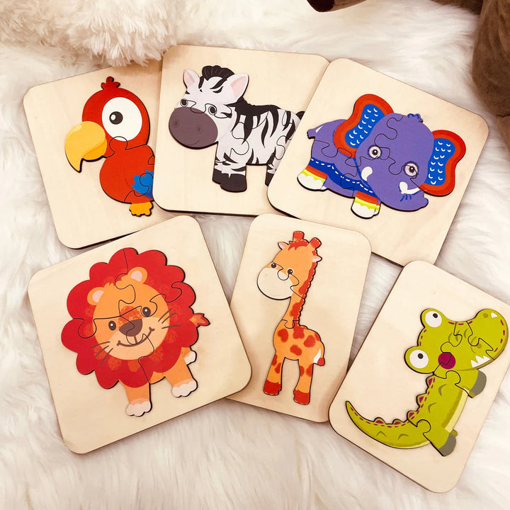 Happy Zoo Puzzle for Baby