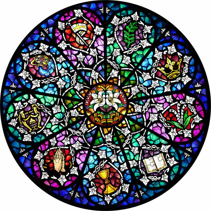 Rose Window - Wooden Jigsaw Puzzle