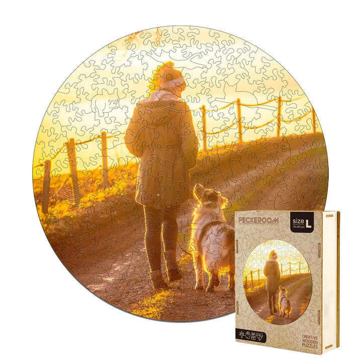Personalized Photo Wooden Puzzles for Precious Time Memory - Pet