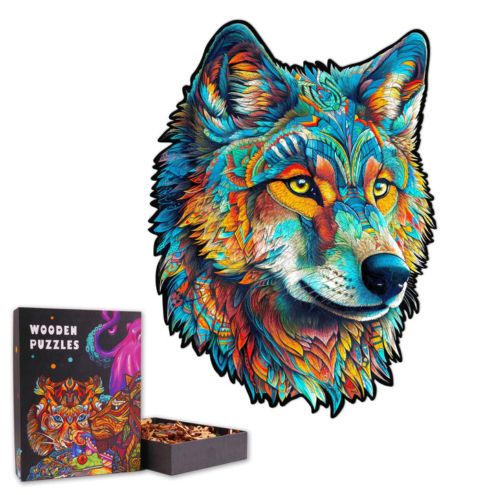 Wolf - Wooden Jigsaw Puzzle