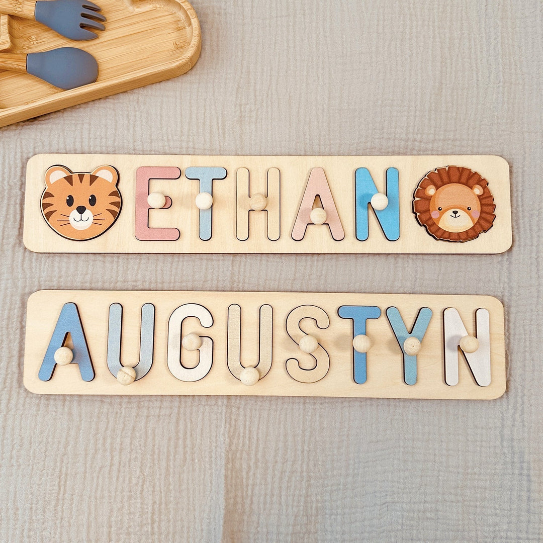 Personalized Wooden Name Puzzle For Baby