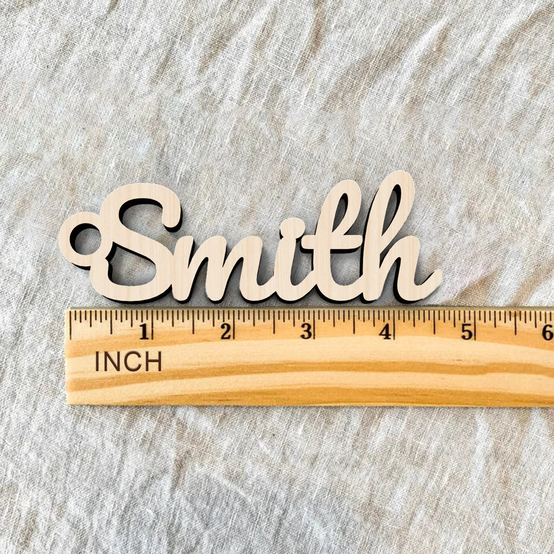 Personalized Wooden Name Tags Birthday Festival Gift Tags